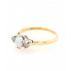 Pre Owned 18ct Opal and Diamond Ring ZX965